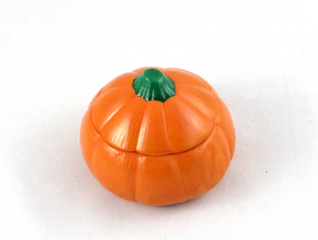 Ceramic Pumpkin Ring Box - Wendy's 